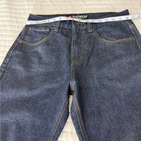 Southpole Y2K Blue Jeans Men’s L 30 Streetwear Hip Hop Denim - Picture 7 of 8